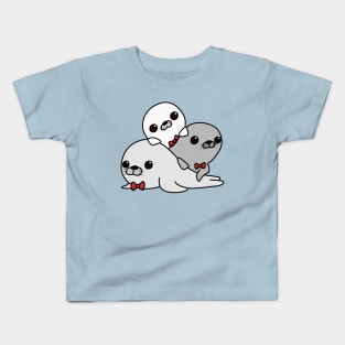 The Three Seal Amigos Kids T-Shirt